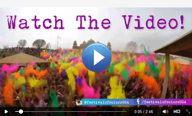 Holi Festival of Colors Video Watch this!