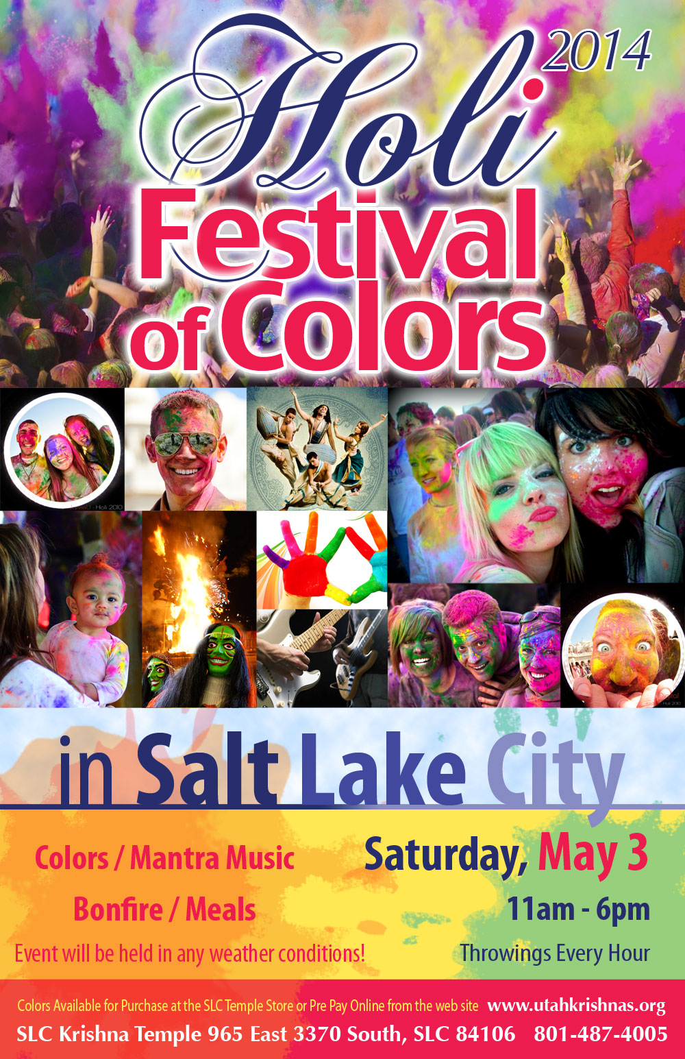 Salt Lake City Festival Of Colors